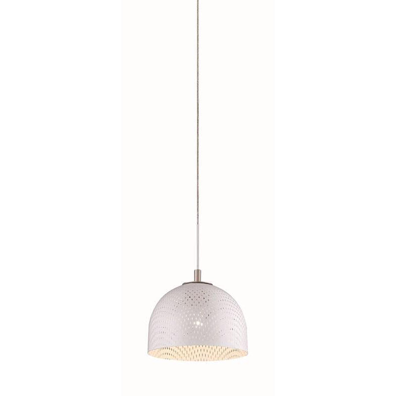 Philips Mesh LED Pendant in Satin Nickel Finish